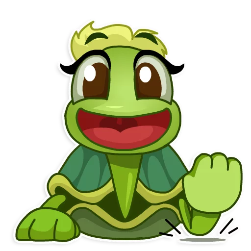 Judy Turtella, telegram sticker