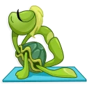 🏋-Judy Turtella, Telegram Sticker