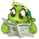 📃-Judy Turtella, Telegram Sticker