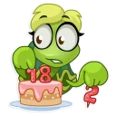 🍰-Judy Turtella, Telegram Sticker