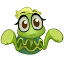 🤔-Judy Turtella, Telegram Sticker
