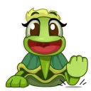 😄-Judy Turtella, Telegram Sticker