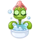 🛀-Judy Turtella, Telegram Sticker