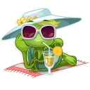 🏖-Judy Turtella, Telegram Sticker