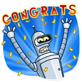 😄-Bender, Telegram Sticker