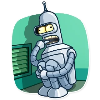 😨-Bender, Telegram Sticker