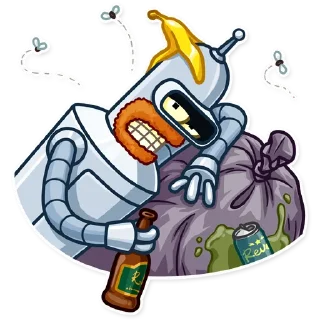 🥴-Bender, Telegram Sticker