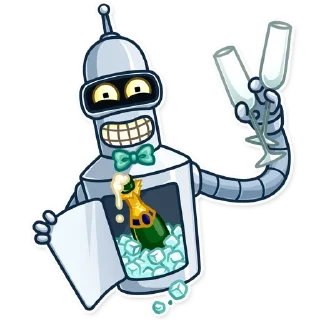 😁-Bender, Telegram Sticker