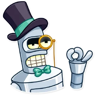 👌-Bender, Telegram Sticker