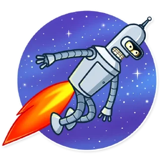 😡-Bender, Telegram Sticker