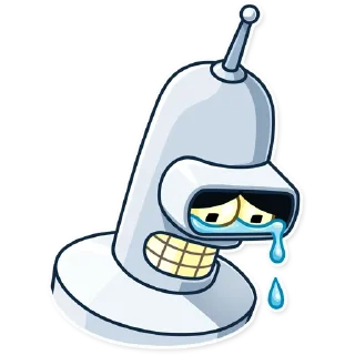 😢-Bender, Telegram Sticker