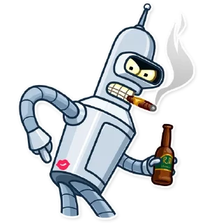 😠-Bender, Telegram Sticker