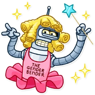 🧚‍♀️-Bender, Telegram Sticker