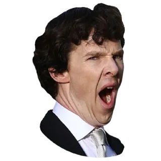 🥱-Benedict Cumberbatch, Telegram Sticker