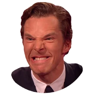 🥴-Benedict Cumberbatch, Telegram Sticker