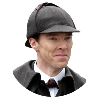 😊-Benedict Cumberbatch, Telegram Sticker