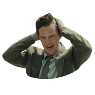 🤦‍♂️-Benedict Cumberbatch, Telegram Sticker