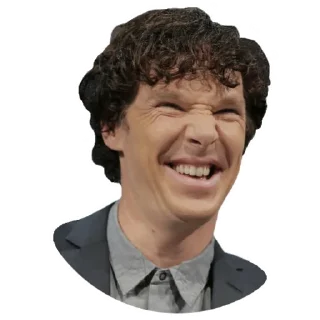 😁-Benedict Cumberbatch, Telegram Sticker