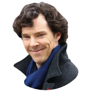 😊-Benedict Cumberbatch, Telegram Sticker