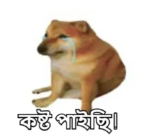 😭-Bangali's stickers, Telegram Sticker