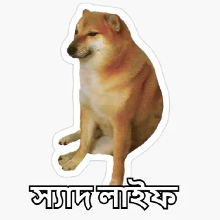 🥺-Bangali's stickers, Telegram Sticker