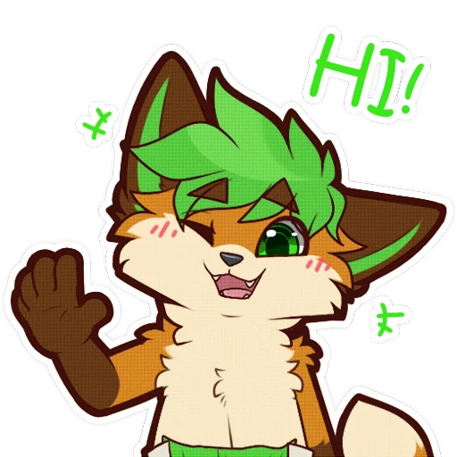 Benji, telegram sticker
