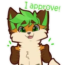 👍-Benji, Telegram Sticker