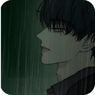 😶-𝑩𝒆𝒐𝒎 𝑻𝒂𝒆-𝒉𝒂 • 𝑹𝒂𝒊𝒏, Telegram Sticker