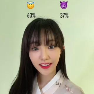 😈-kwon nayeon @flosai, Telegram Sticker