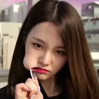 😡-kwon nayeon @flosai, Telegram Sticker