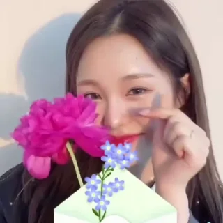 😘-kwon nayeon @flosai, Telegram Sticker