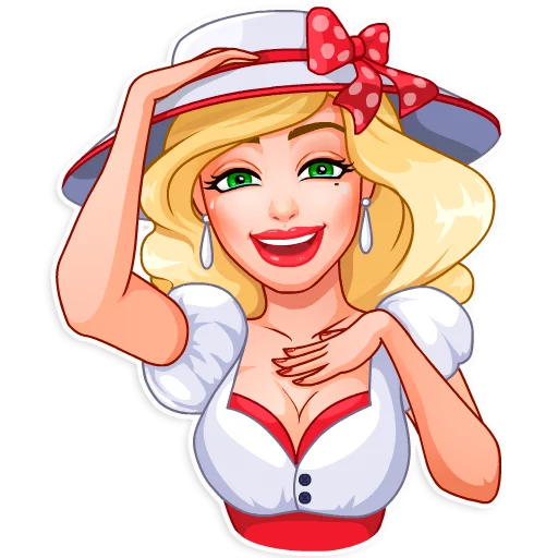 Betsy, telegram sticker