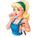 😢-Betsy, Telegram Sticker