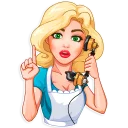 👆-Betsy, Telegram Sticker