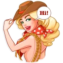 👋-Betsy, Telegram Sticker