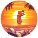 🏝-Betsy, Telegram Sticker