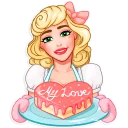 🎂-Betsy, Telegram Sticker