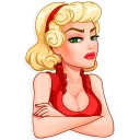 😠-Betsy, Telegram Sticker