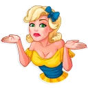 🤷-Betsy, Telegram Sticker