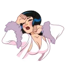 😪-Bettie Page, Telegram Sticker