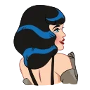 🤭-Bettie Page, Telegram Sticker