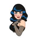 😈-Bettie Page, Telegram Sticker