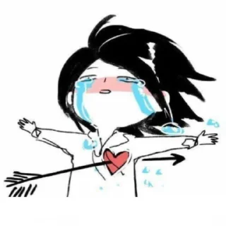🥰-ابتسم، تفائَل ، عِش بسعادة ️, Telegram Sticker
