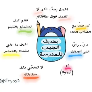 😊-ابتسم، تفائَل ، عِش بسعادة ️, Telegram Sticker