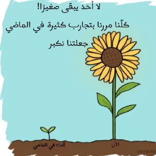 💚-ابتسم، تفائَل ، عِش بسعادة ️, Telegram Sticker