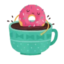 ☕️-Bíblia da Mulher ️ @BibliadaMulher, Telegram Sticker