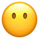😶-Big Emoji Bazzastyle, Telegram Sticker