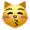 😽-Big Emoji Bazzastyle, Telegram Sticker