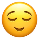 😌-Big Emoji Bazzastyle, Telegram Sticker