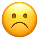 ☹-Big Emoji Bazzastyle, Telegram Sticker